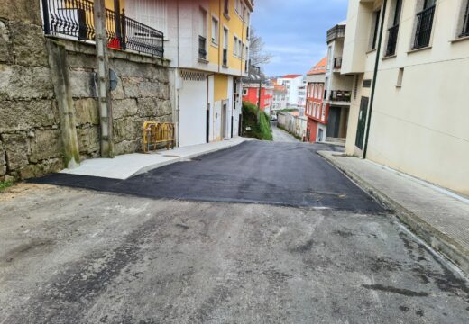 O Concello finaliza as obras de mellora da rúa Camiño Real